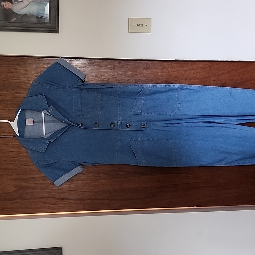 Denim jumpsuit